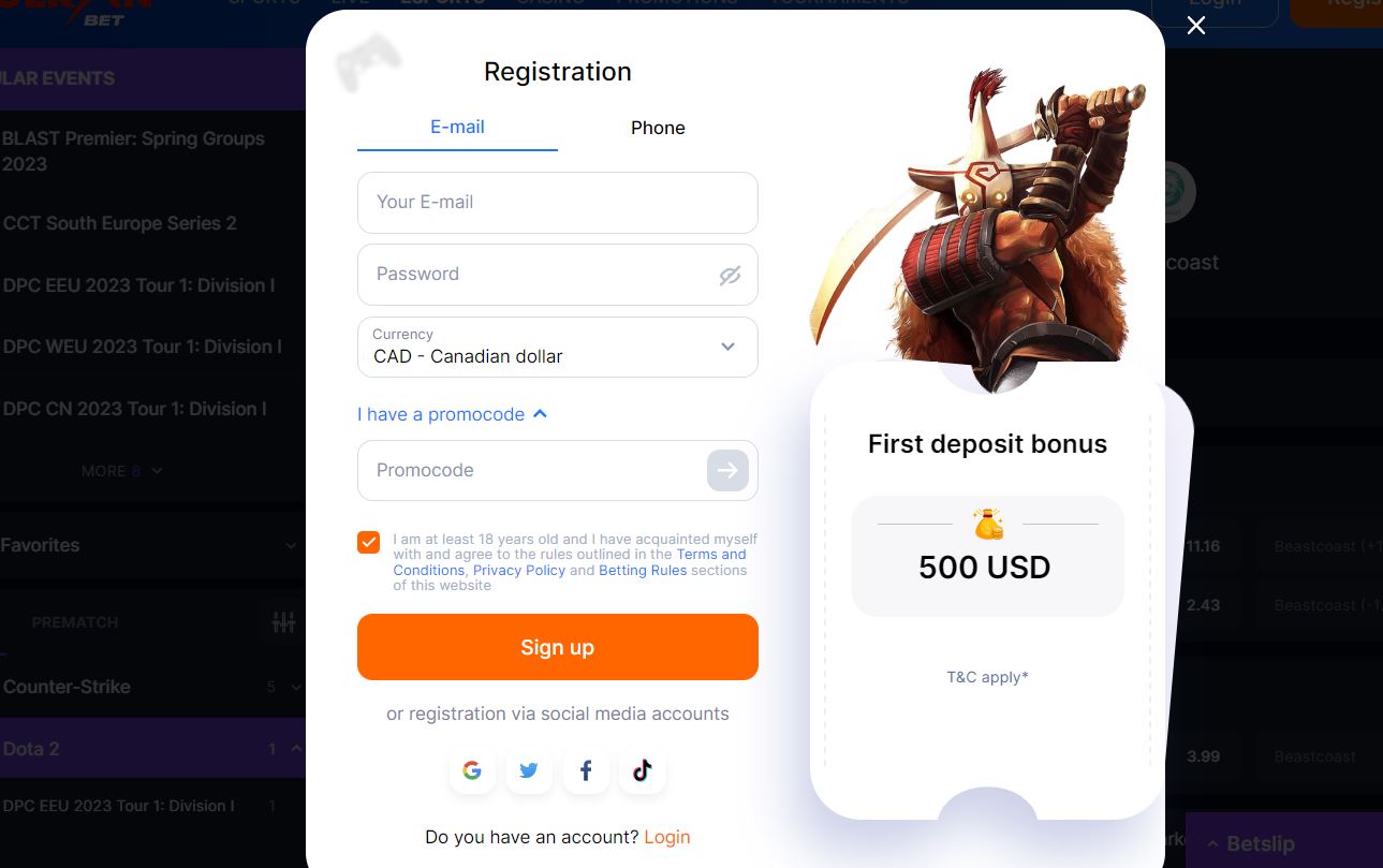 vulkanbet sign up