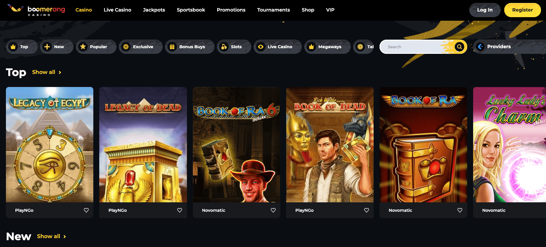 Casino boomerang